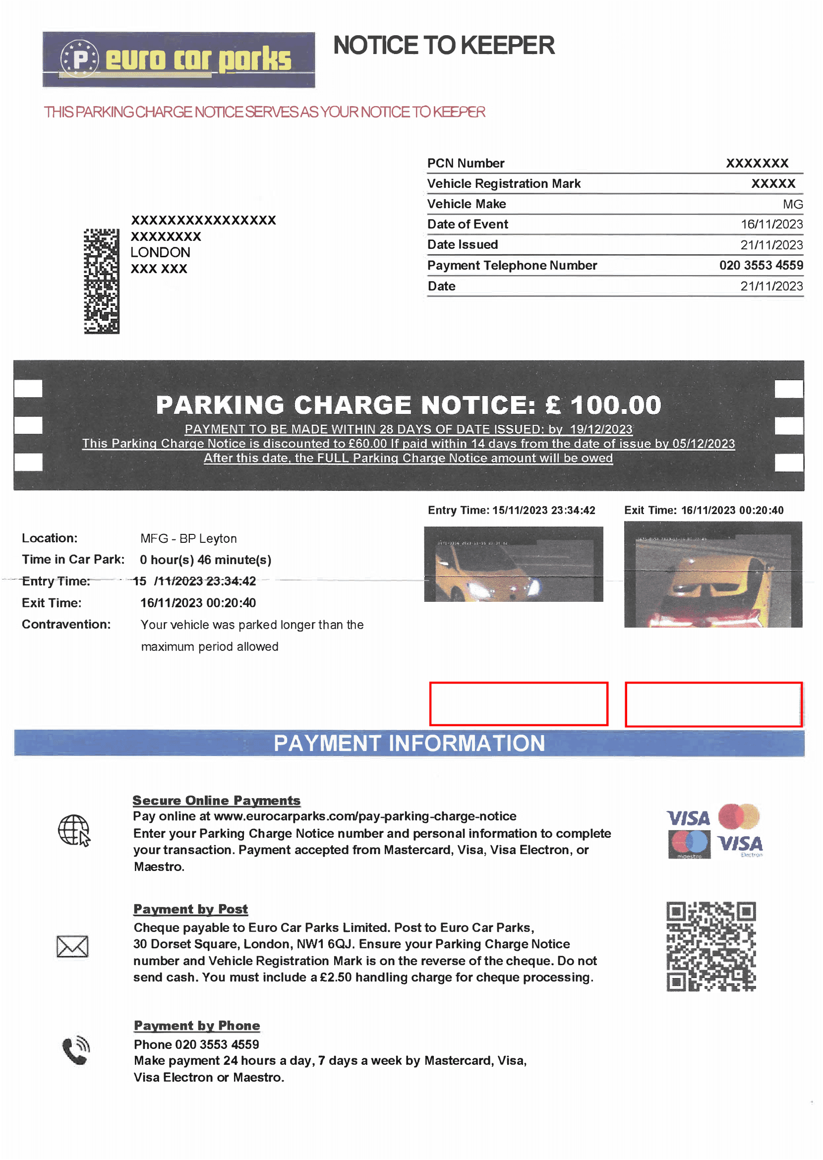 Euro Car Parks PCN BP Garage euro-car-parks-pcn-bp-garage